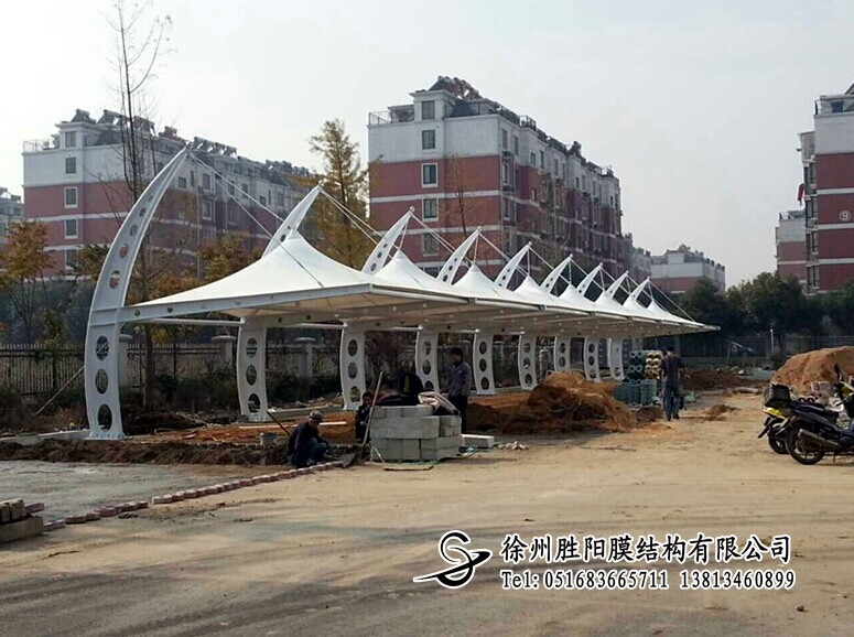 膜結(jié)構停車棚012